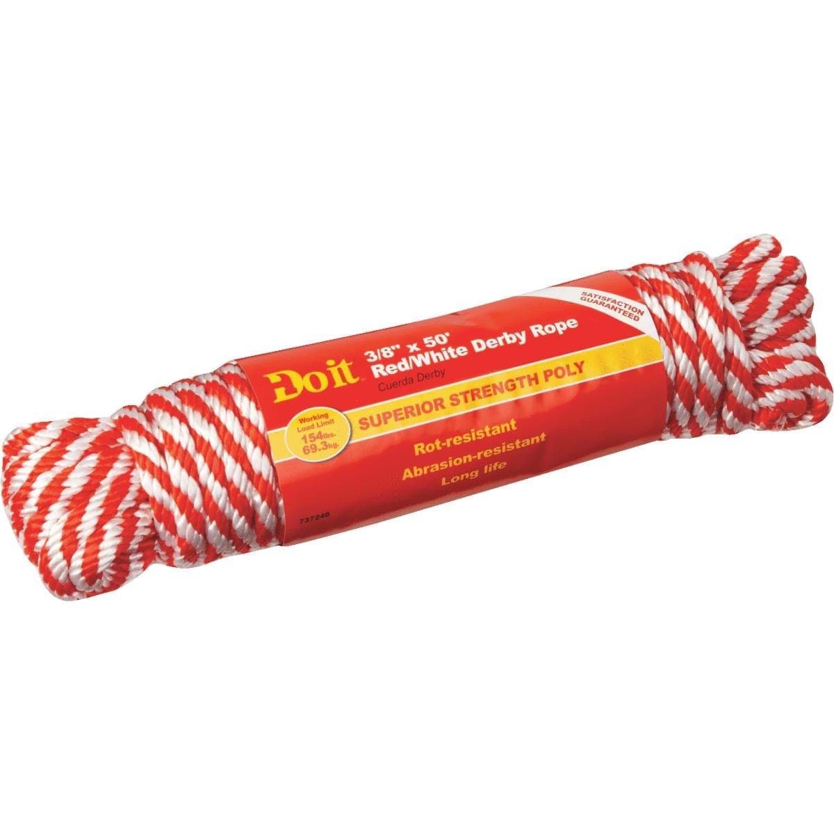 Picture of Do it Derby Polypropylene Packaged Rope - 3/8" - 50 ft