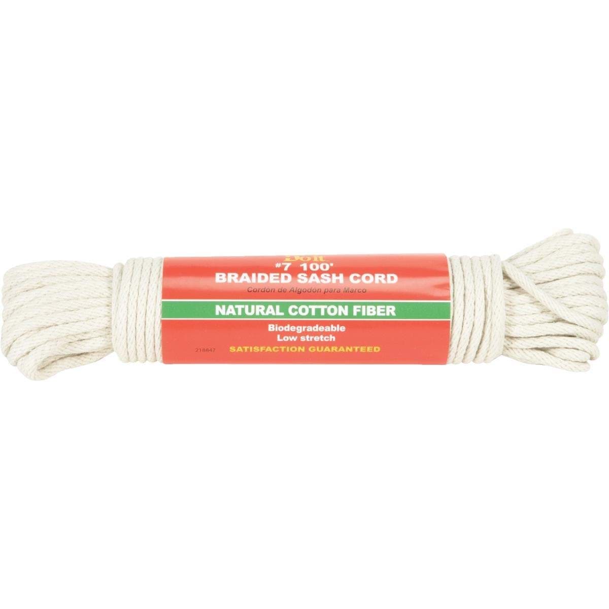 Picture of Do it Solid Braided Cotton Sash Cord - #7, 7/32" - 100 ft