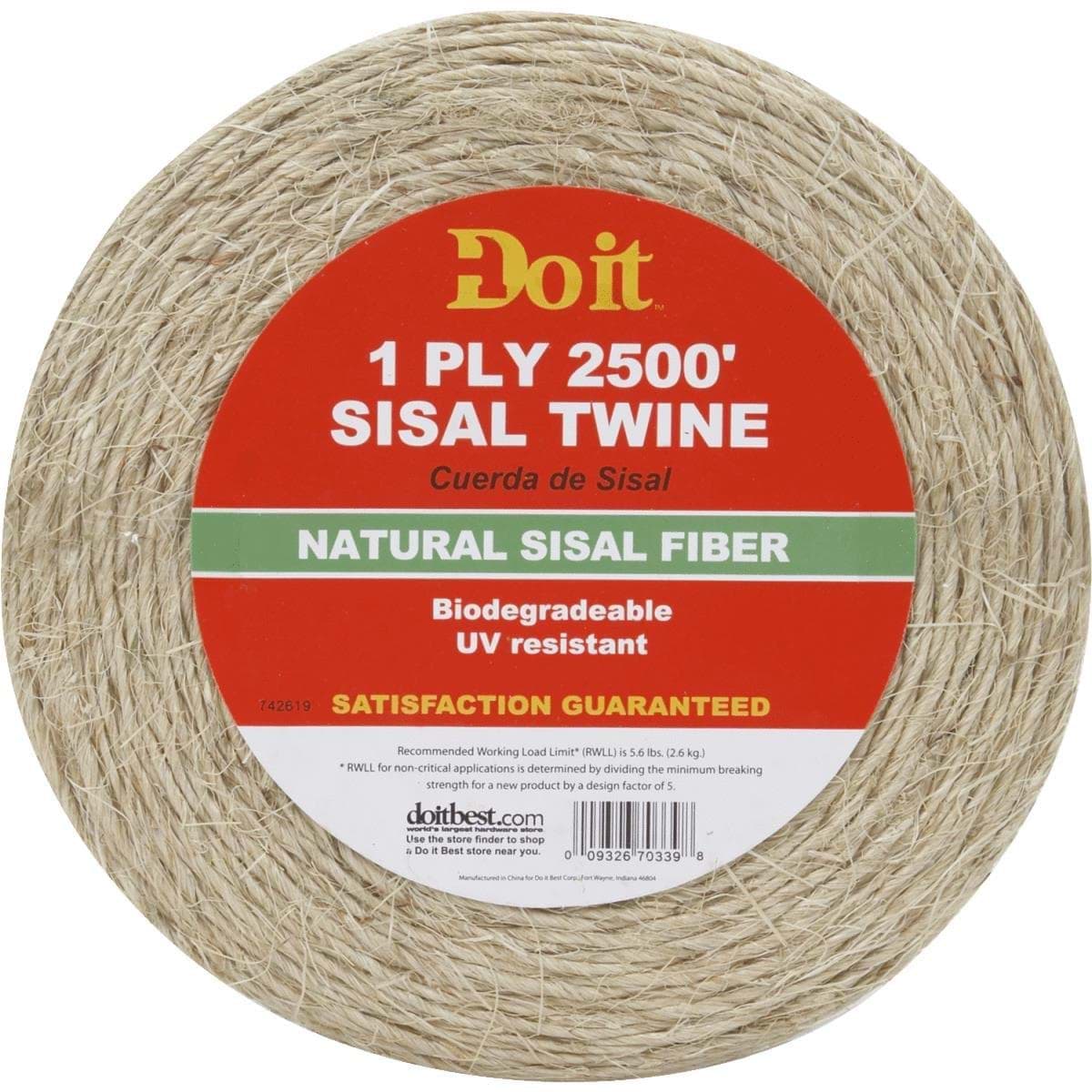 Picture of Do it Sisal Fiber Twine - 2500 ft