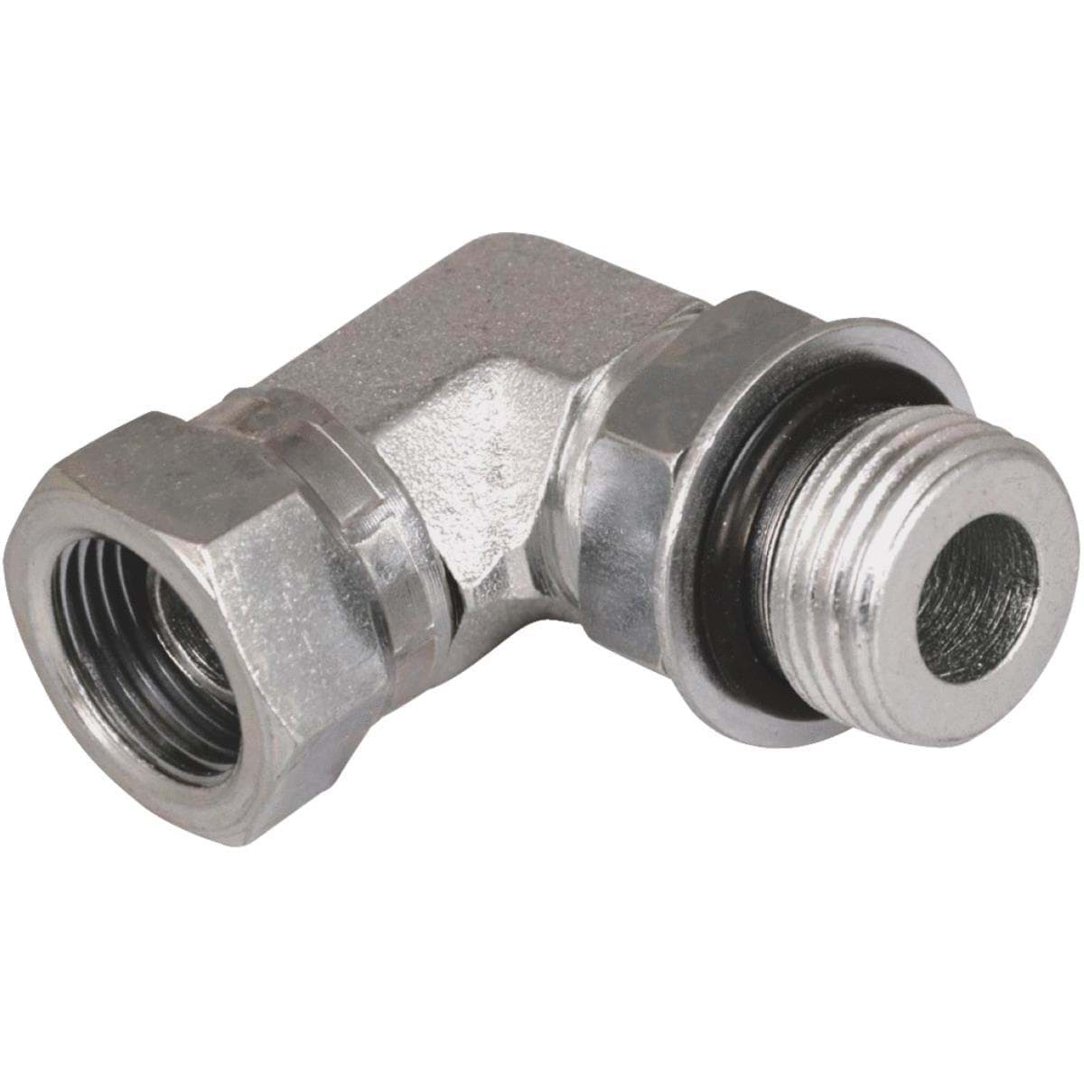 Picture of Apache 90-Degree Male x Female Hydraulic Hose Adapter - 1/2" x 1/2"