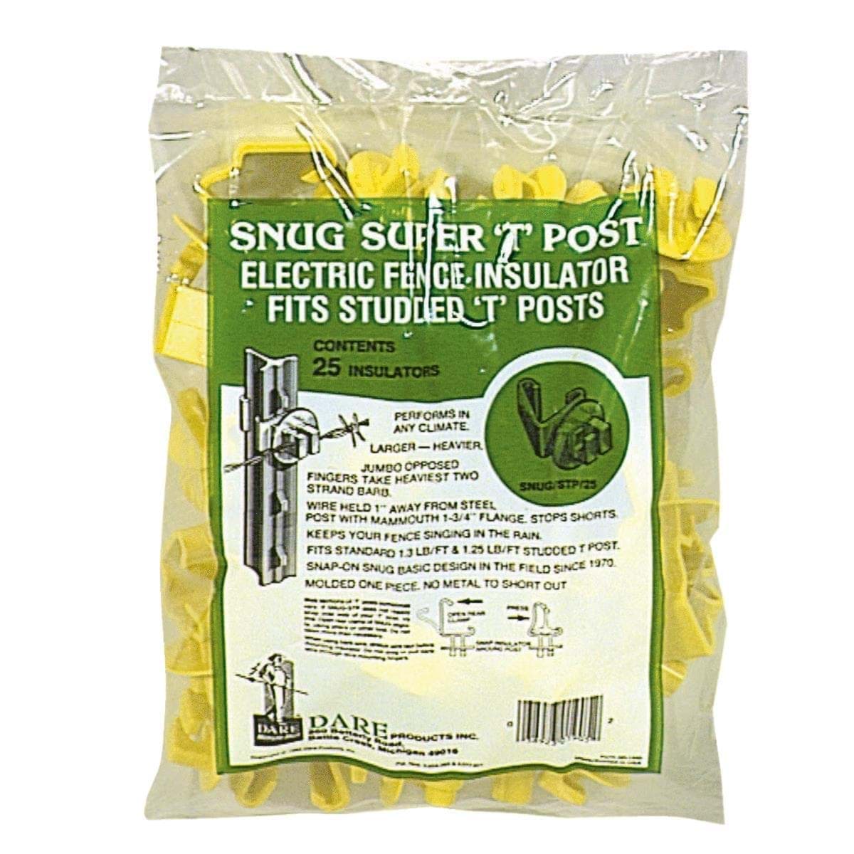 Picture of Dare Snug Super T-Post Electric Fence Insulator