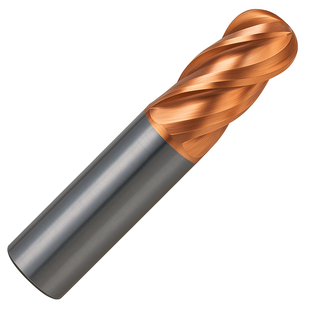 Picture of End Mill - 3/16 x 9/16 x 2 4F Ball Nose XVaria4