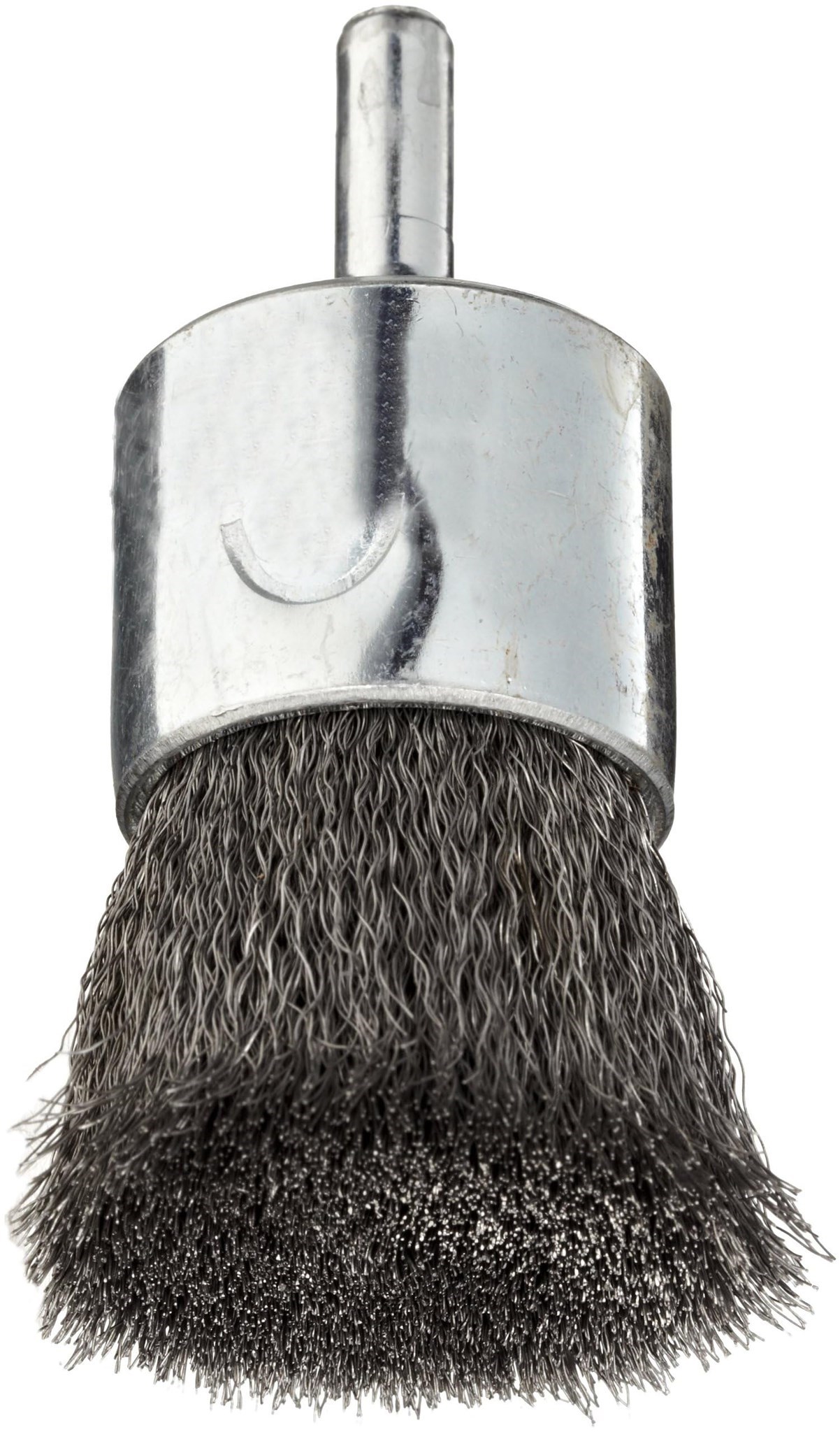 Picture of 1" Crimped Wire End Brush, .006" Steel Fill