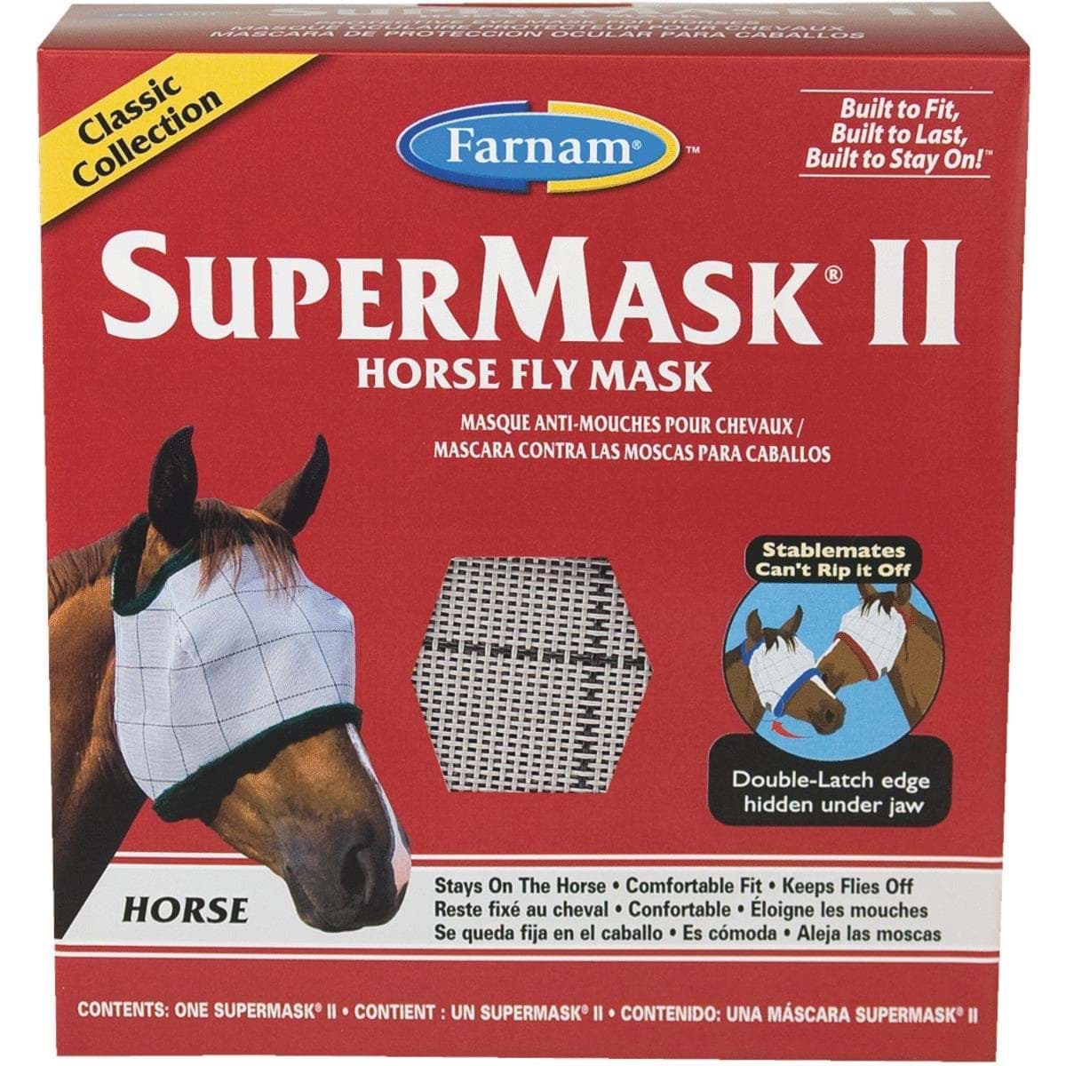 Picture of SuperMask II Standard Horse Fly Mask