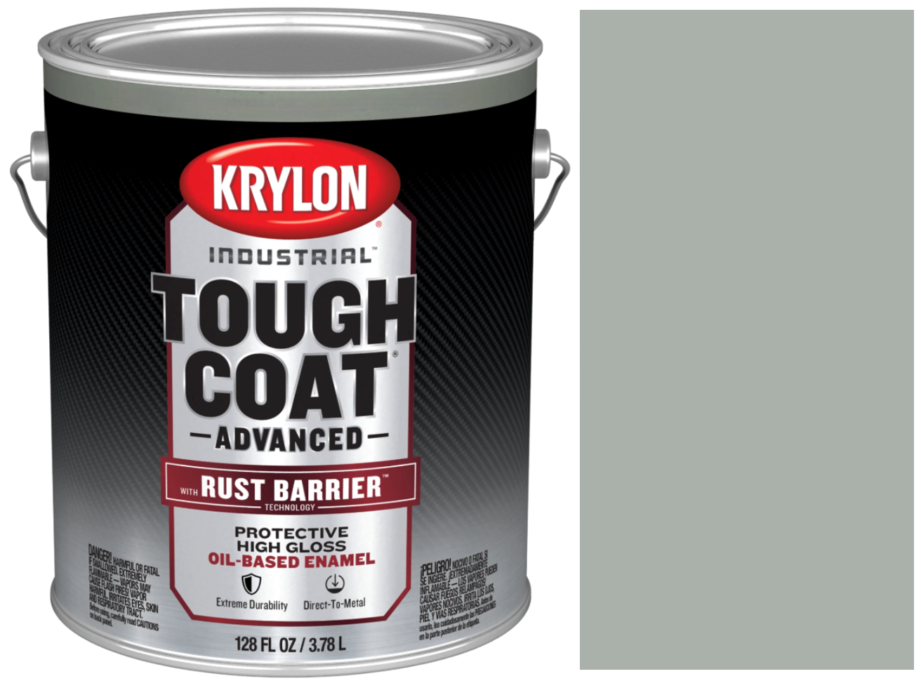Picture of Paint Gallon Krylon Tough Coat Advanced - Aluminum