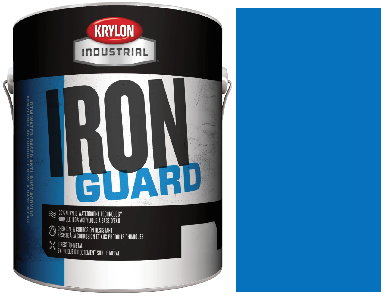 Picture of Paint Gallon Krylon Iron Guard - Safety Blue 