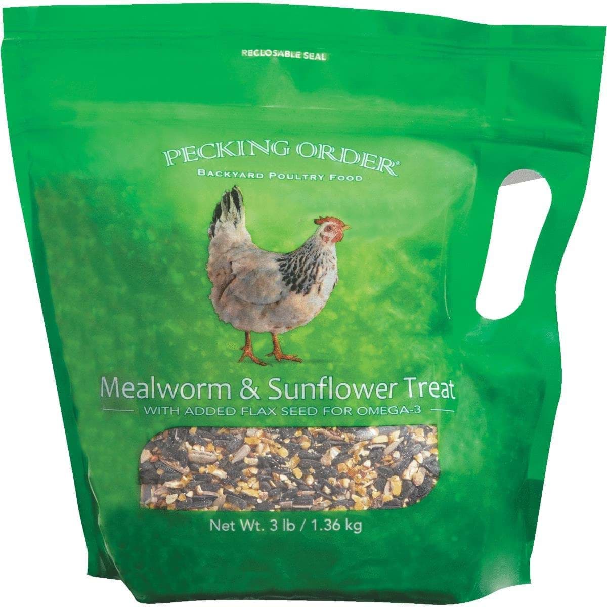 Picture of Pecking Order Mealworm & Sunflower Chicken Treat