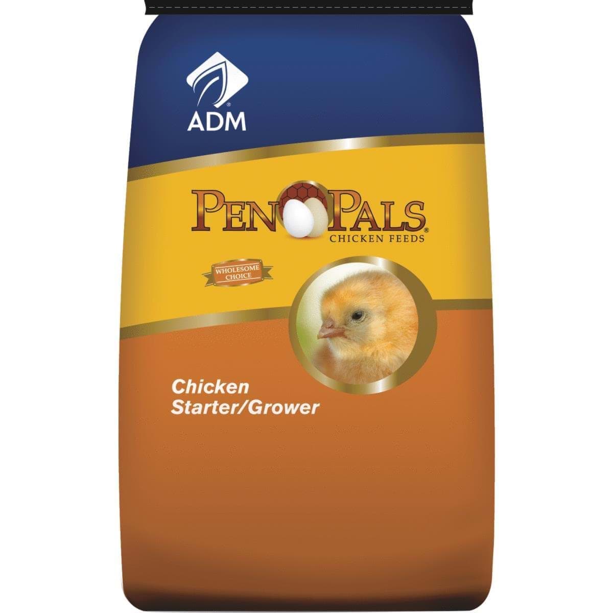 Picture of ADM Pen Pals Chicken Starter/Grower Chicken Feed - 25 lb.