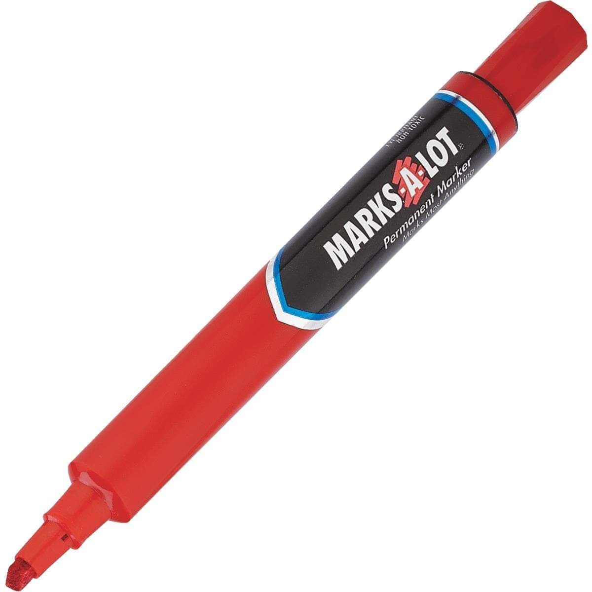 Picture of Red Marks-A-Lot Permanent Ink Marker - Regular