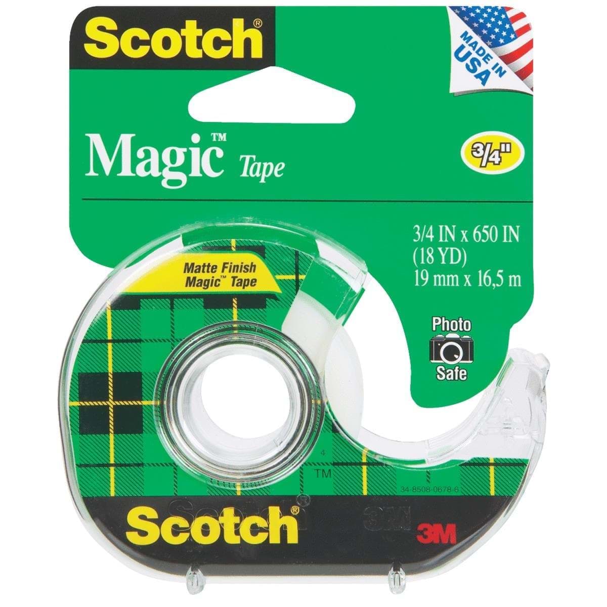 Picture of 3/4" 3M Scotch Magic Transparent Tape