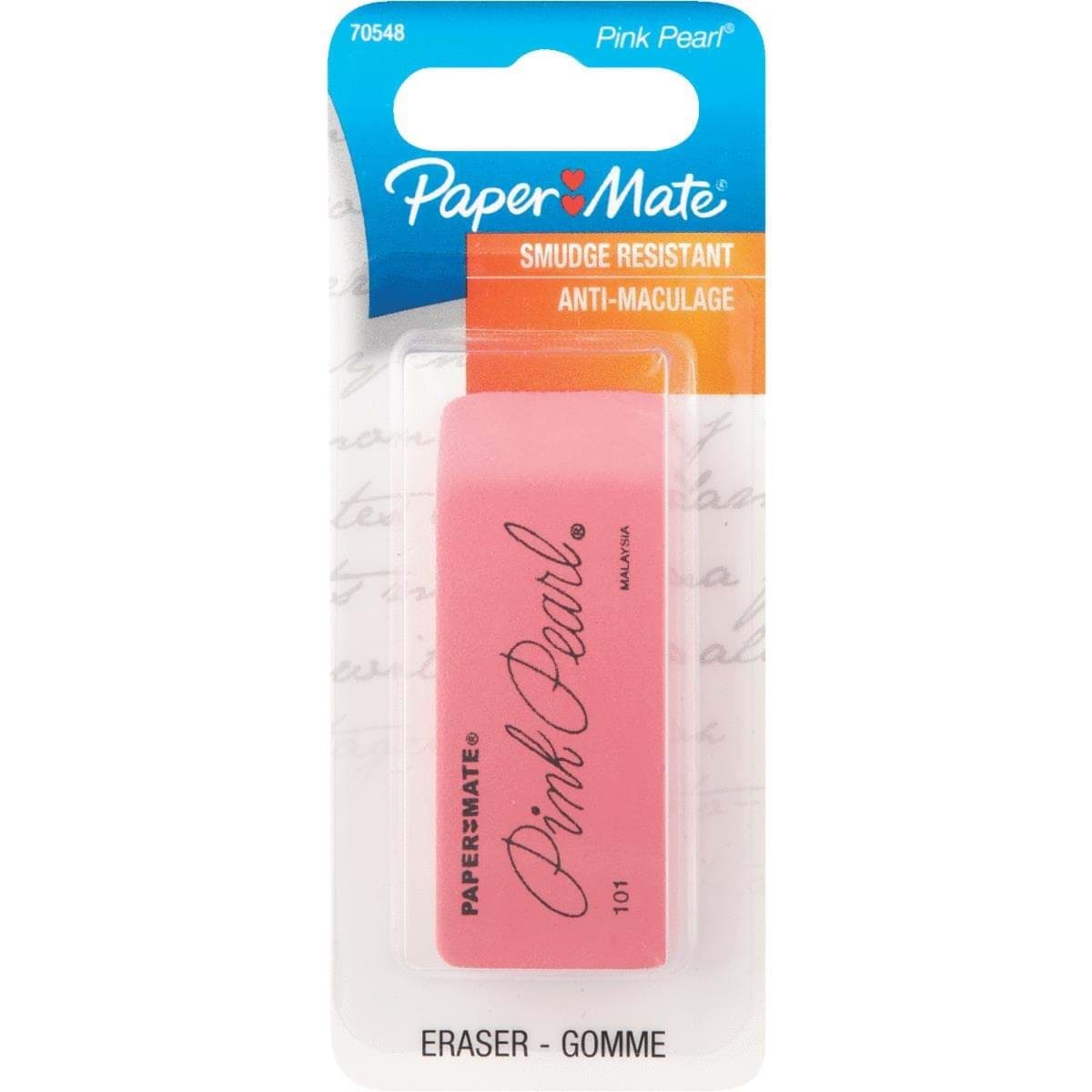 Picture of Paper Mate Pink Pearl Pencil Eraser