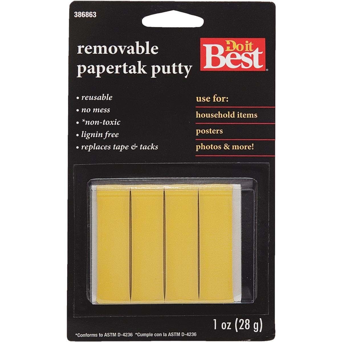Picture of Do it Best Reusable Papertak Putty