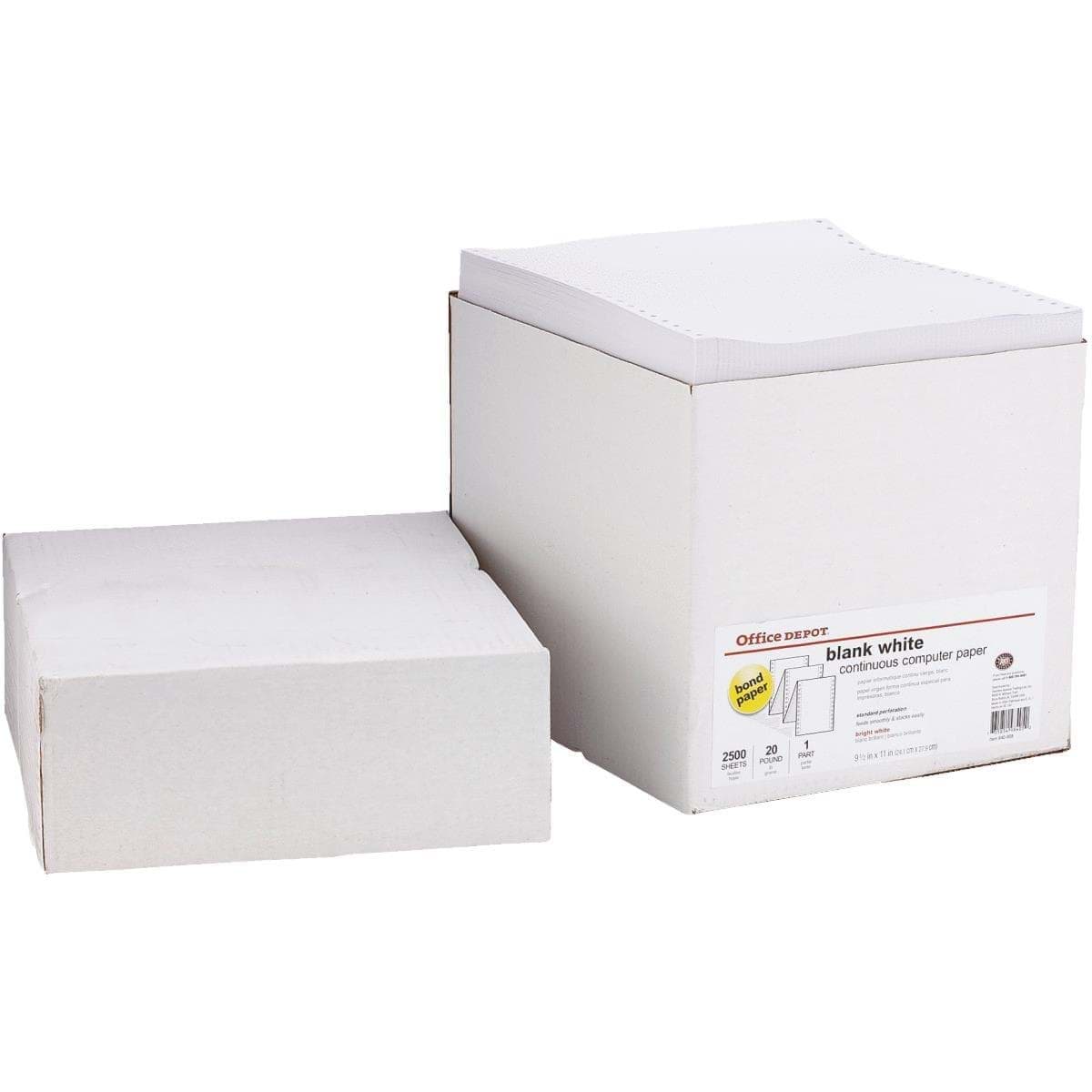 Picture of Staples Blank Computer Printer Paper