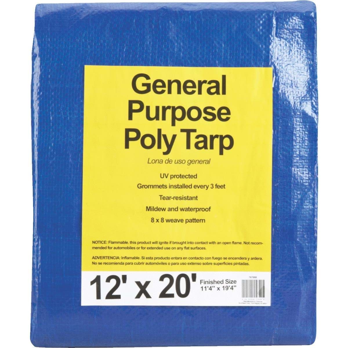 Picture of General Purpose Blue Poly Tarp