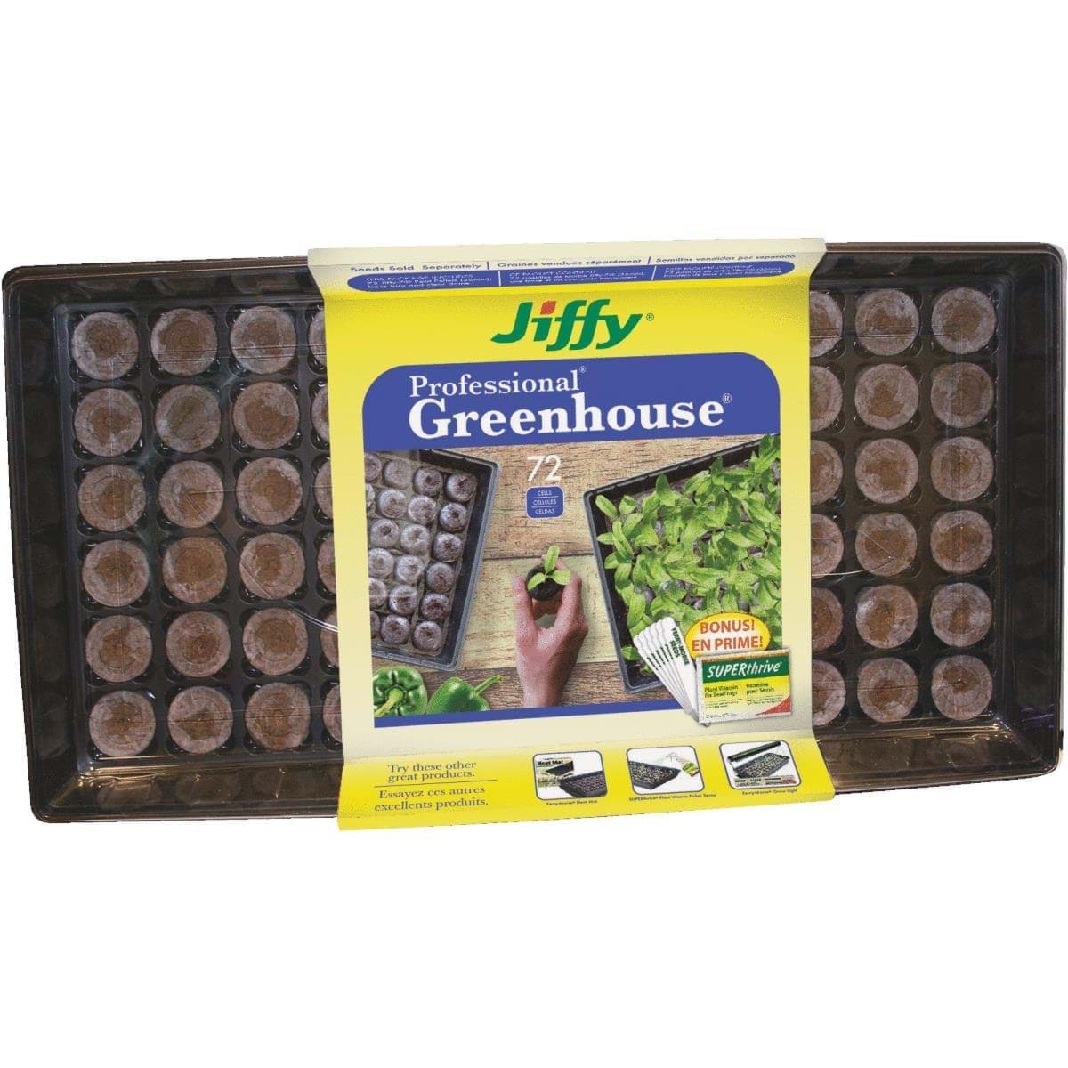 Picture of Jiffy Professional Greenhouse Seed Starter Kit With Superthrive