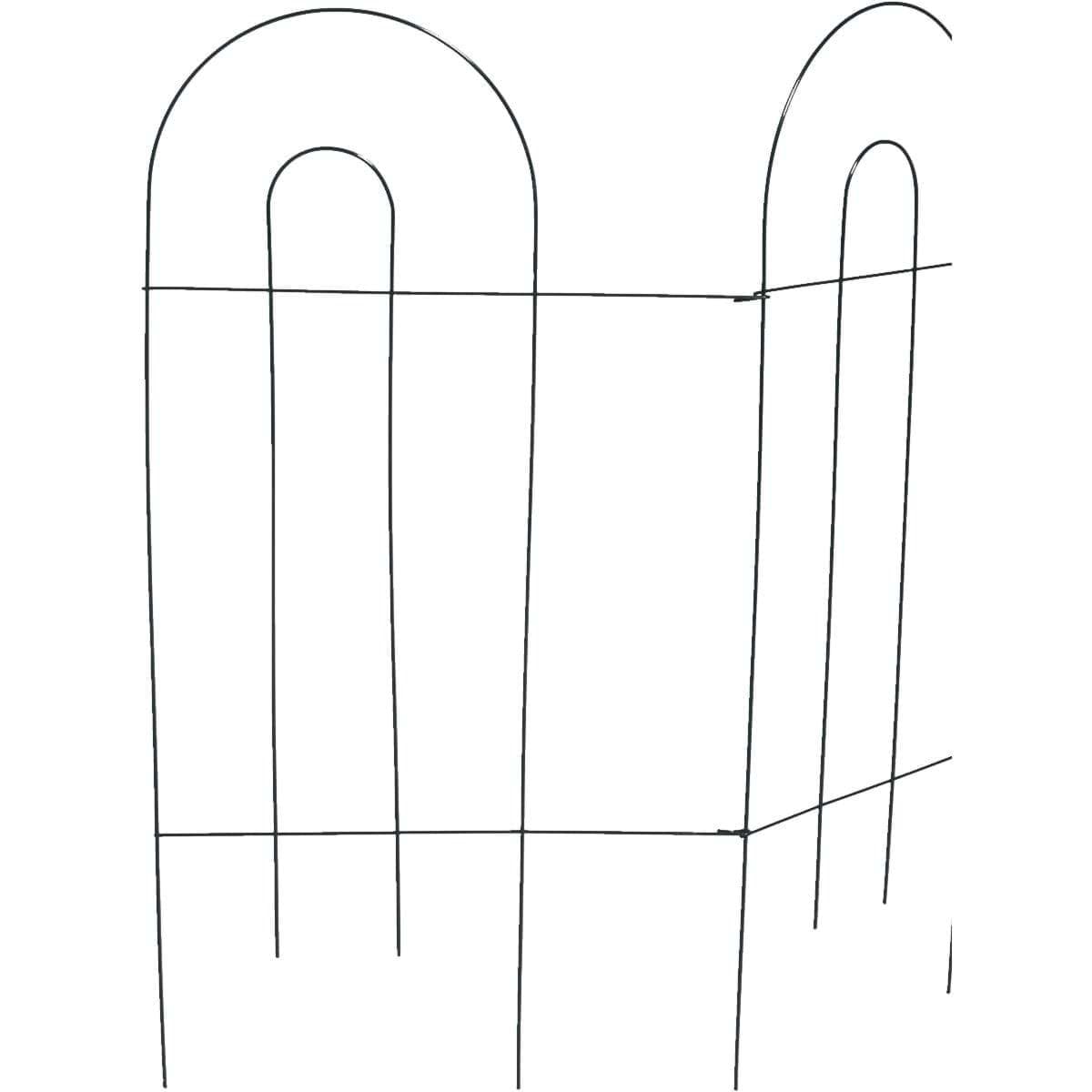 Picture of Best Garden Folding Fence - Green - 32" x 10'