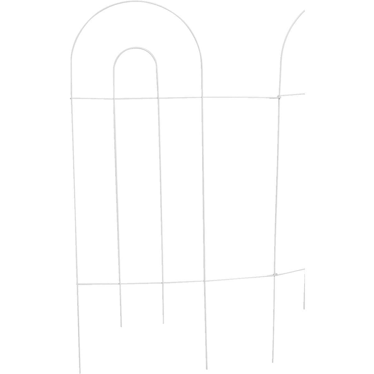 Picture of Best Garden Folding Fence - White - 32" x 10'