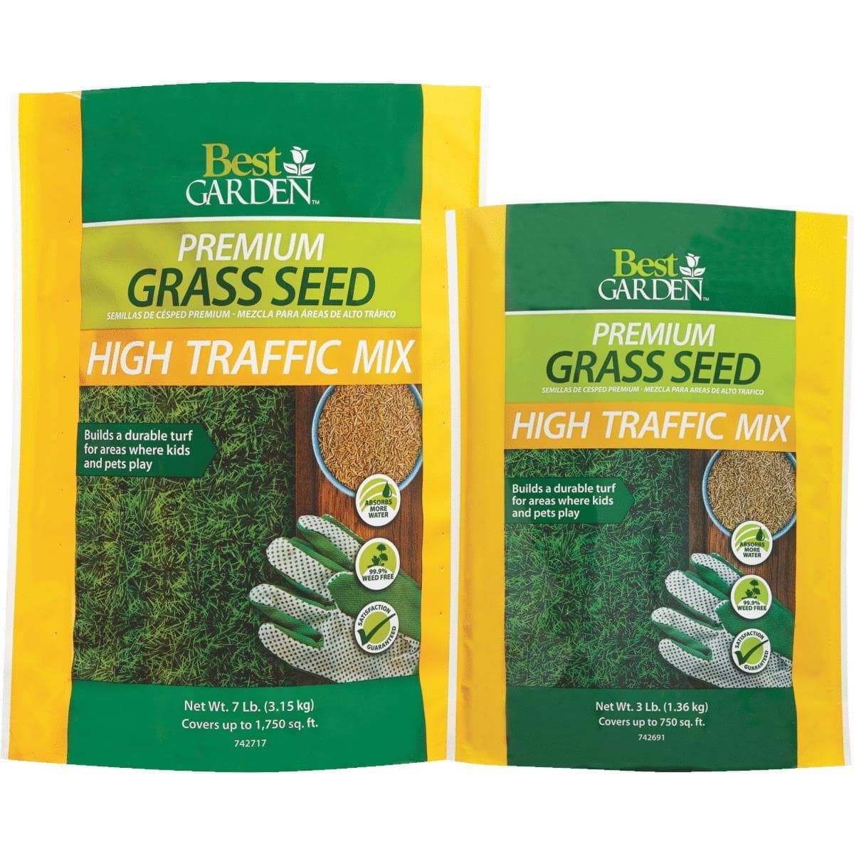 Picture of Best Garden Premium Play & High Traffic Grass Seed