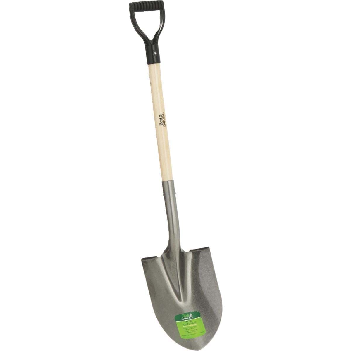 Picture of Best Garden Wood D-Handle Round Point Shovel