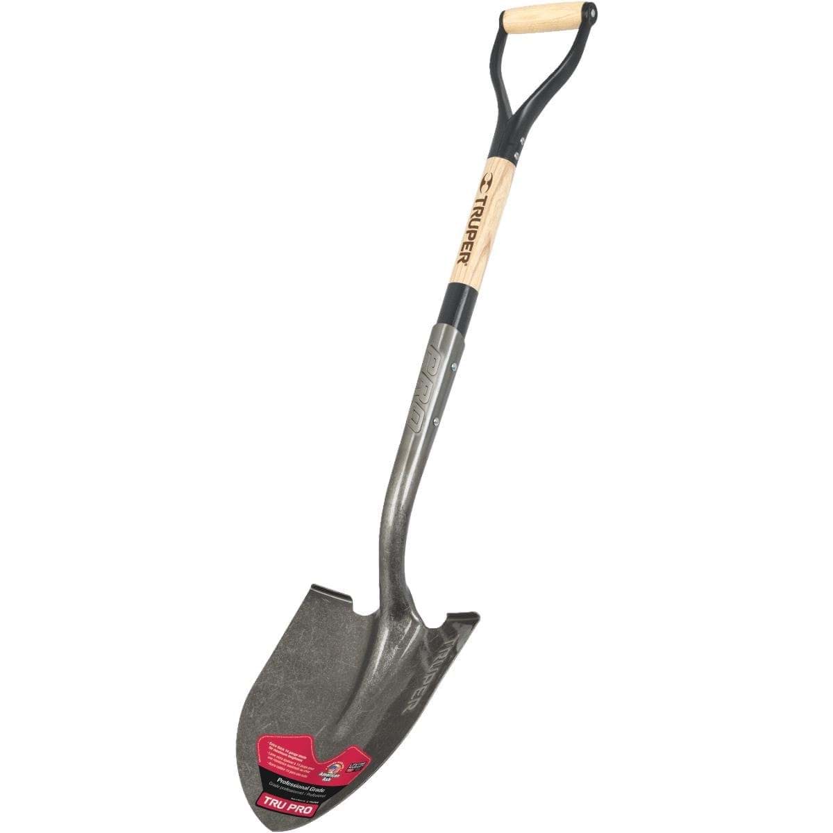 Picture of Truper Tru Pro Wood D-Handle Round Point Shovel