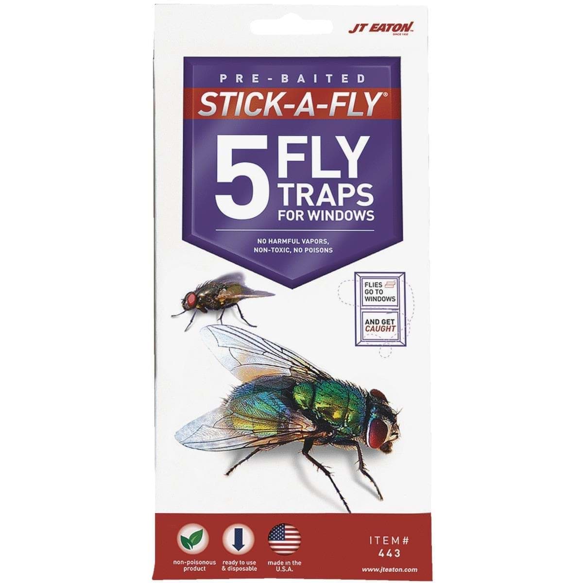 Picture of JT Eaton Stick-A-Fly Fly Trap For Windows