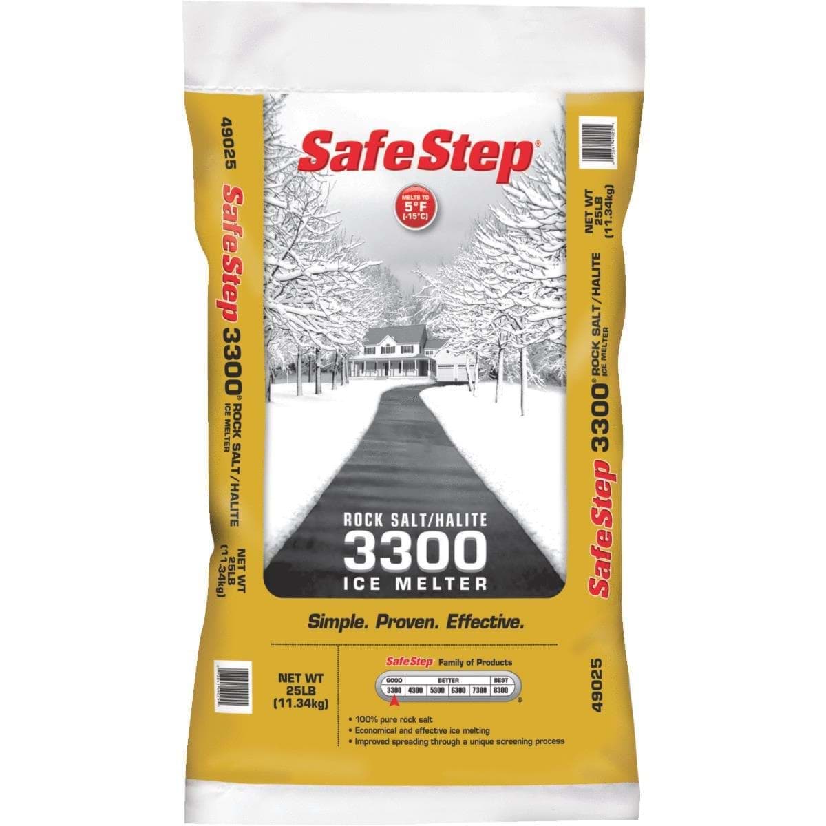 Picture of Safe Step 3300 Rock Salt/Halite Ice Melt