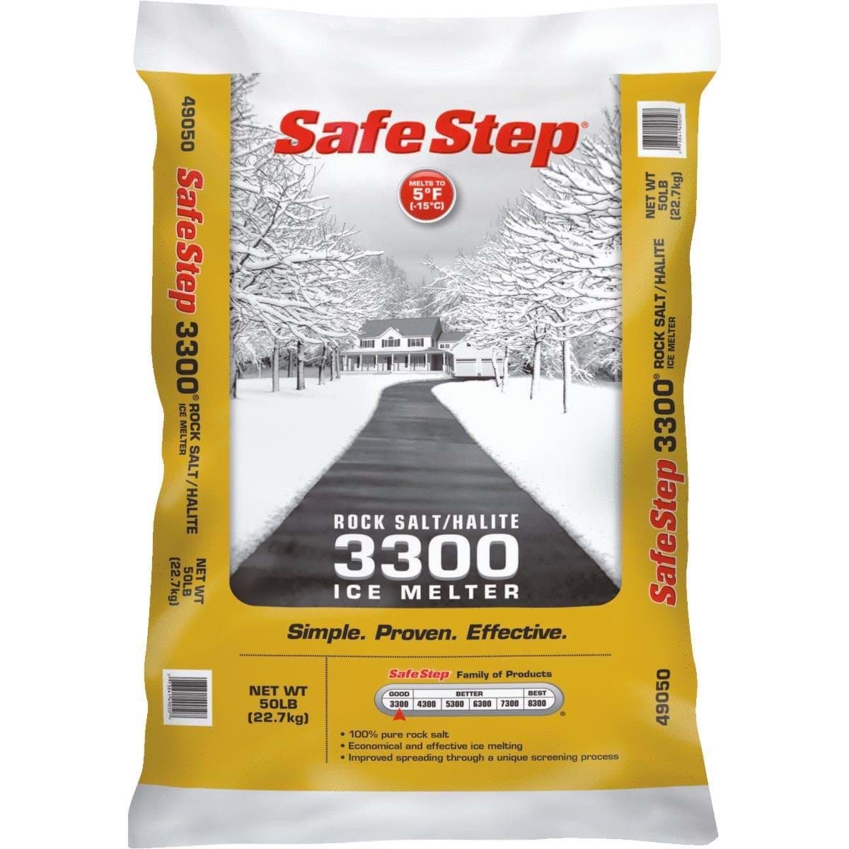 Picture of Safe Step 3300 Rock Salt/Halite Ice Melt