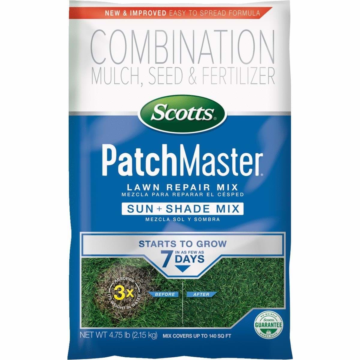 Picture of Scotts PatchMaster Sun and Shade Mix Grass Patch & Repair