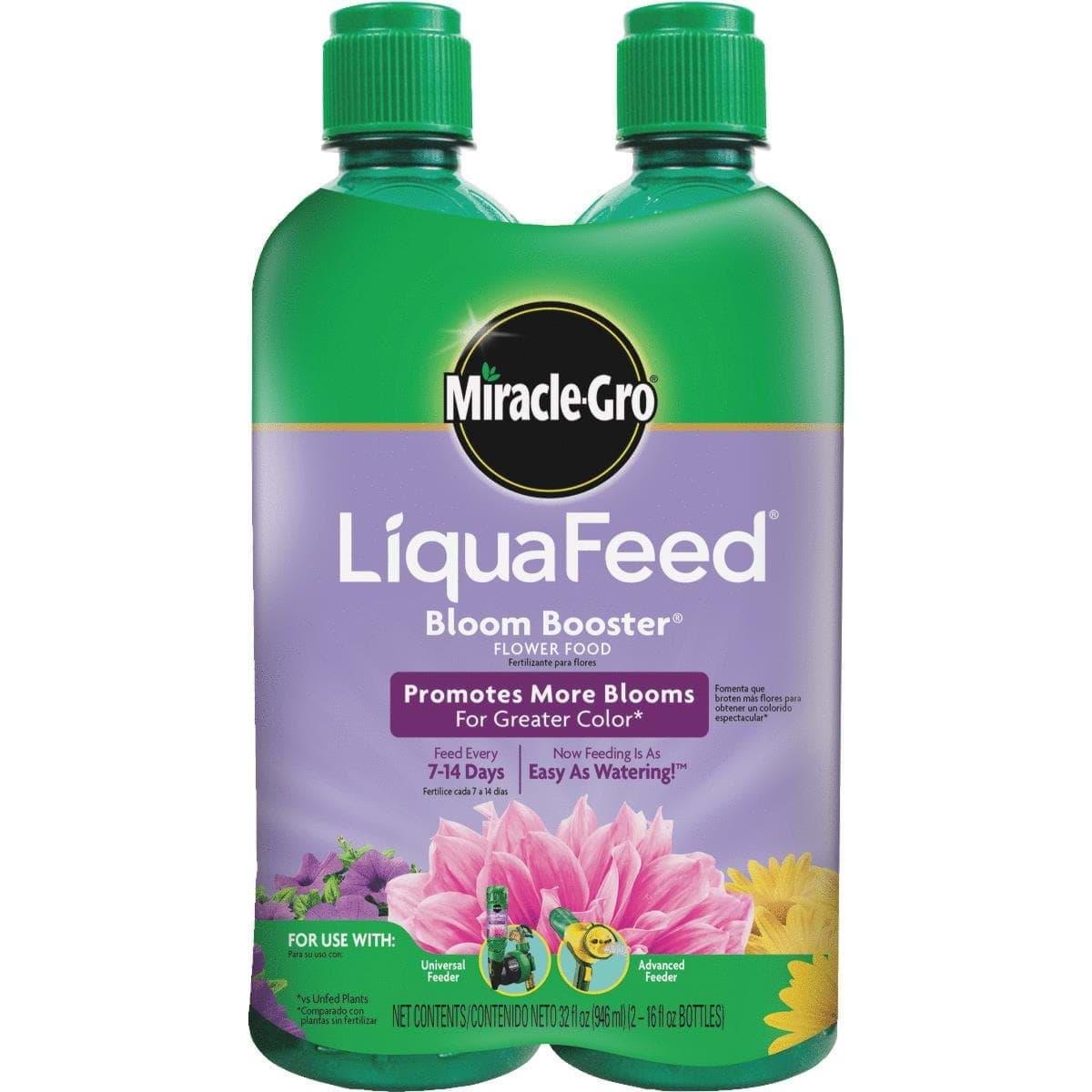 Picture of Miracle-Gro LiquaFeed Bloom Booster Liquid Plant Food Refill
