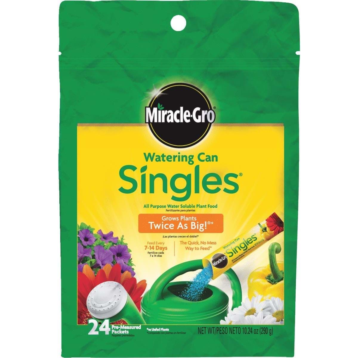 Picture of Miracle-Gro Watering Can Singles Dry Plant Food