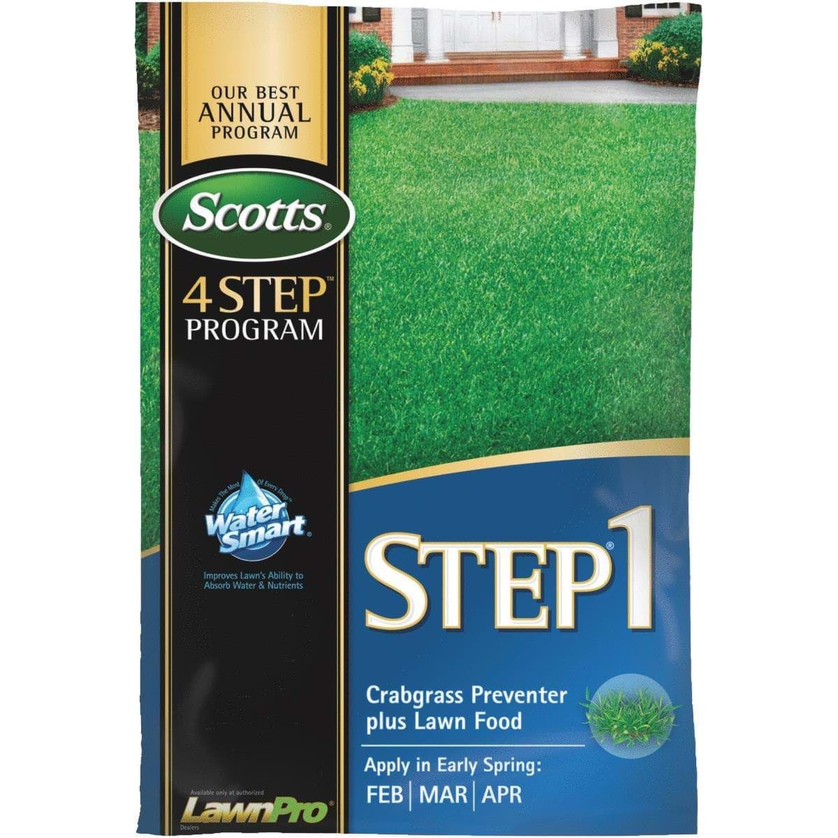 Picture of Scotts 4-Step Program Step 1 Lawn Fertilizer With Crabgrass Preventer