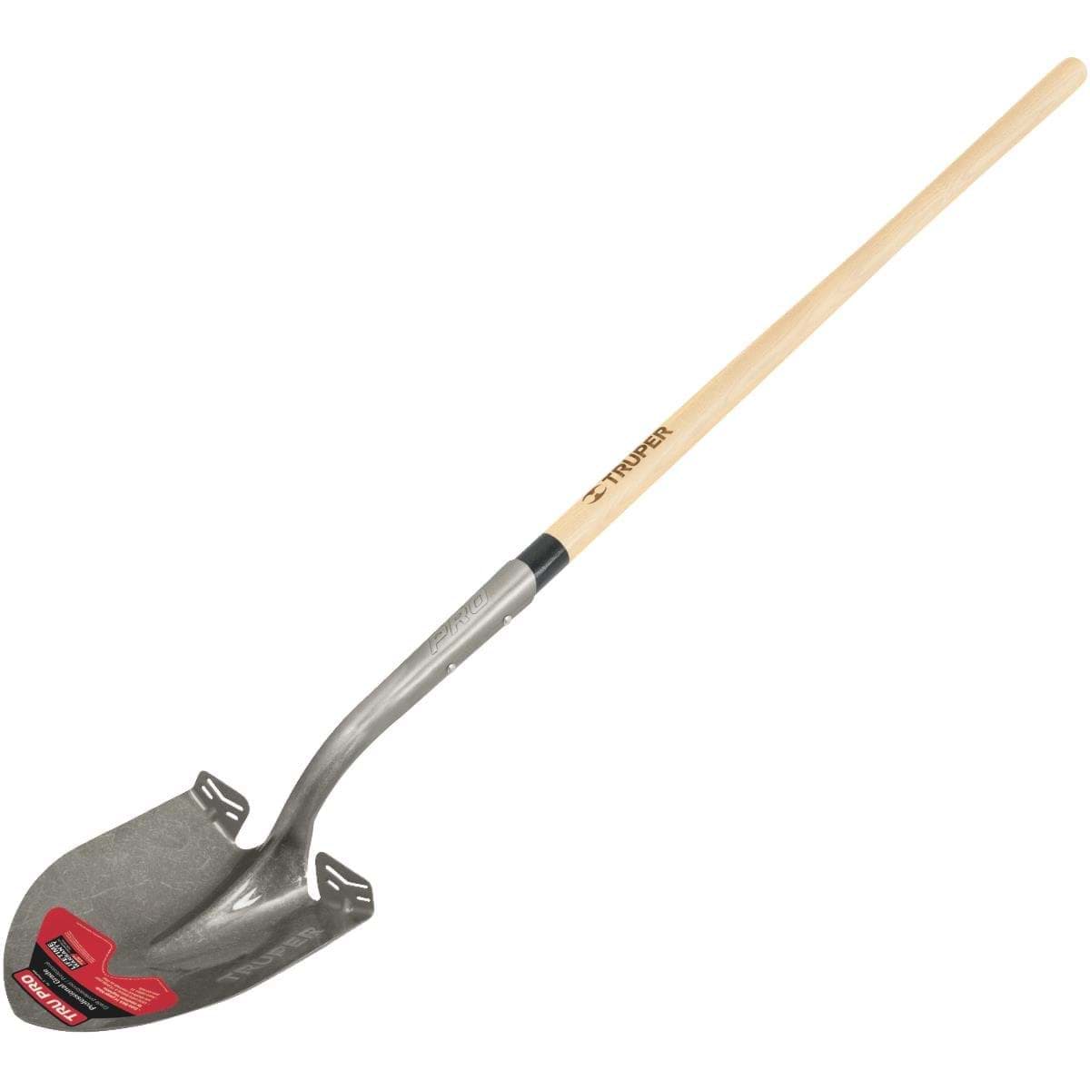 Picture of Truper Pro Wood Handle Industrial Round Point Shovel