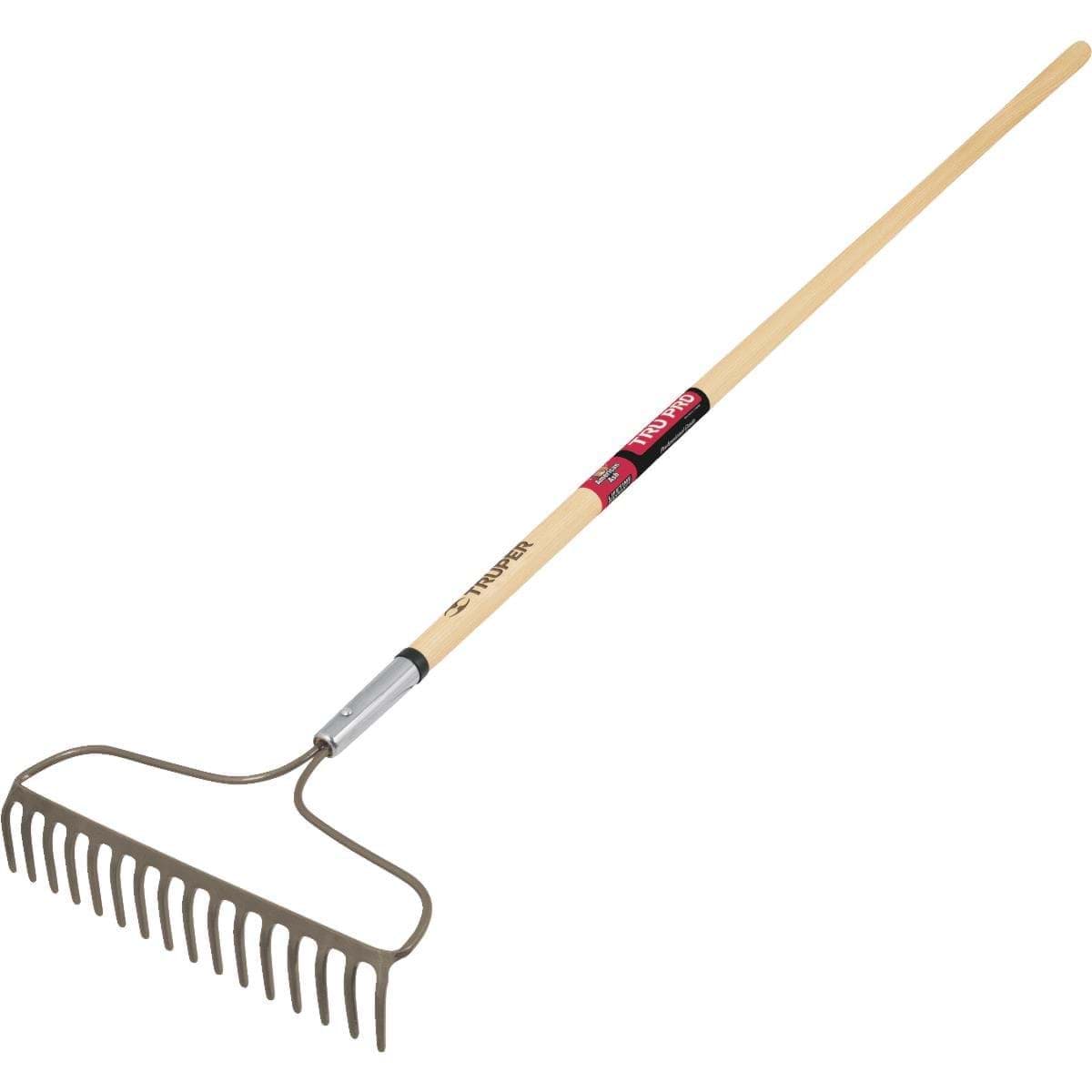 Picture of Truper Pro Forged Wood Handle Bow Garden Rake