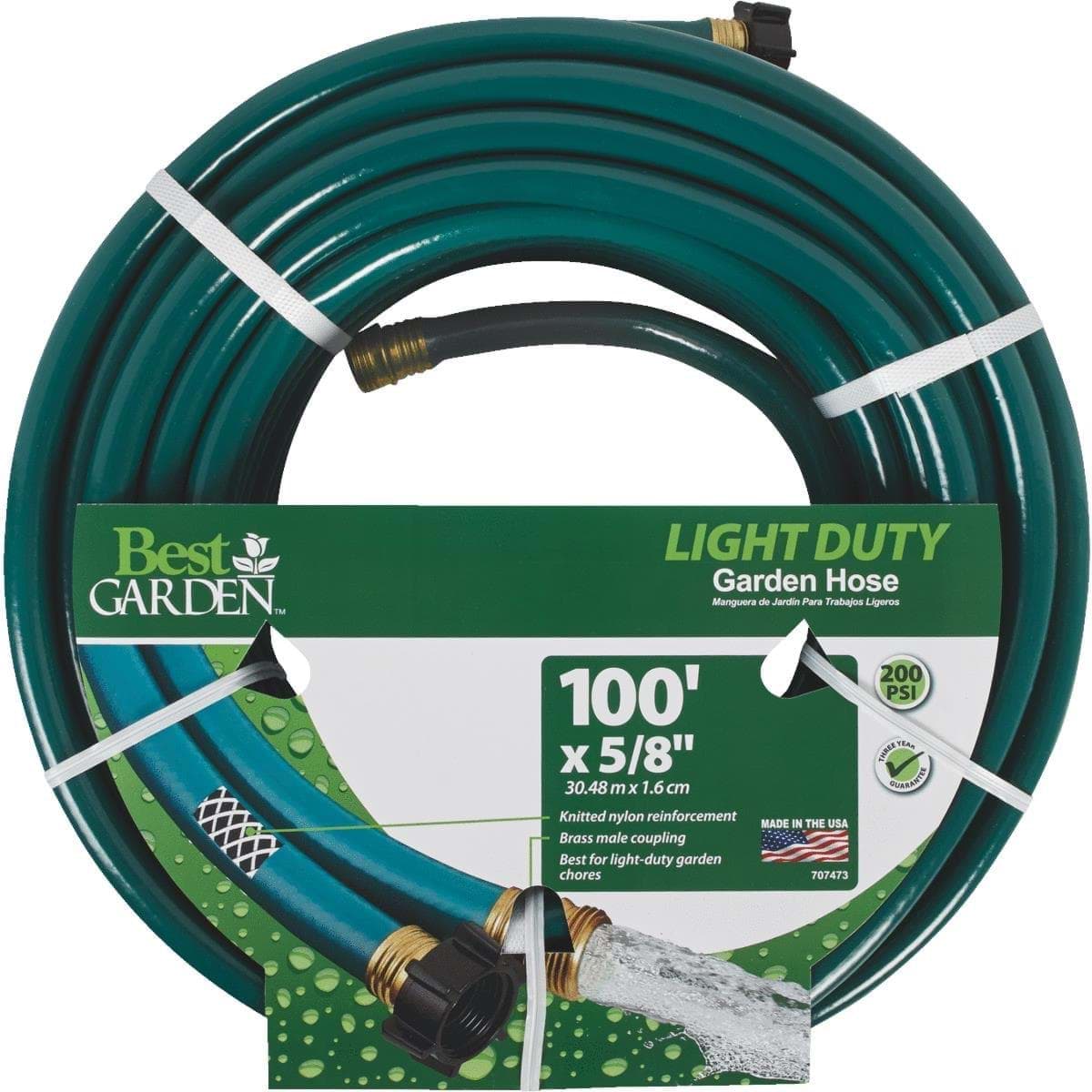 Picture of Best Garden Light-Duty 200 PSI Garden Hose - 100'