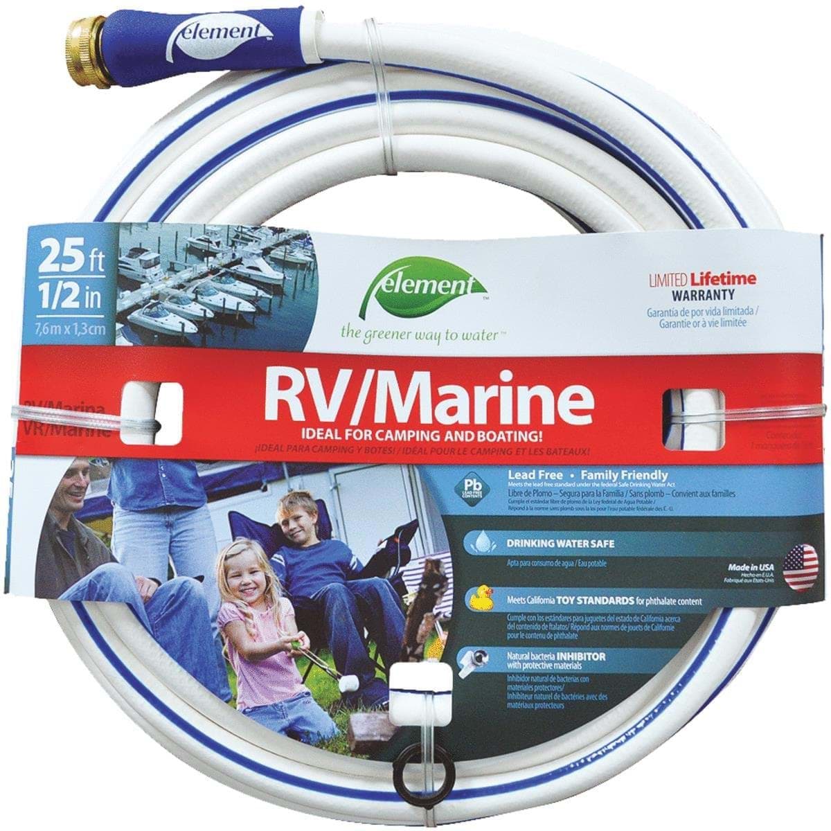 Picture of 1/2" Element RV/Marine Hose - 25'