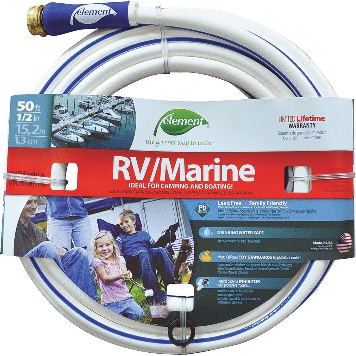 Picture of 1/2" Element RV/Marine Hose - 50'