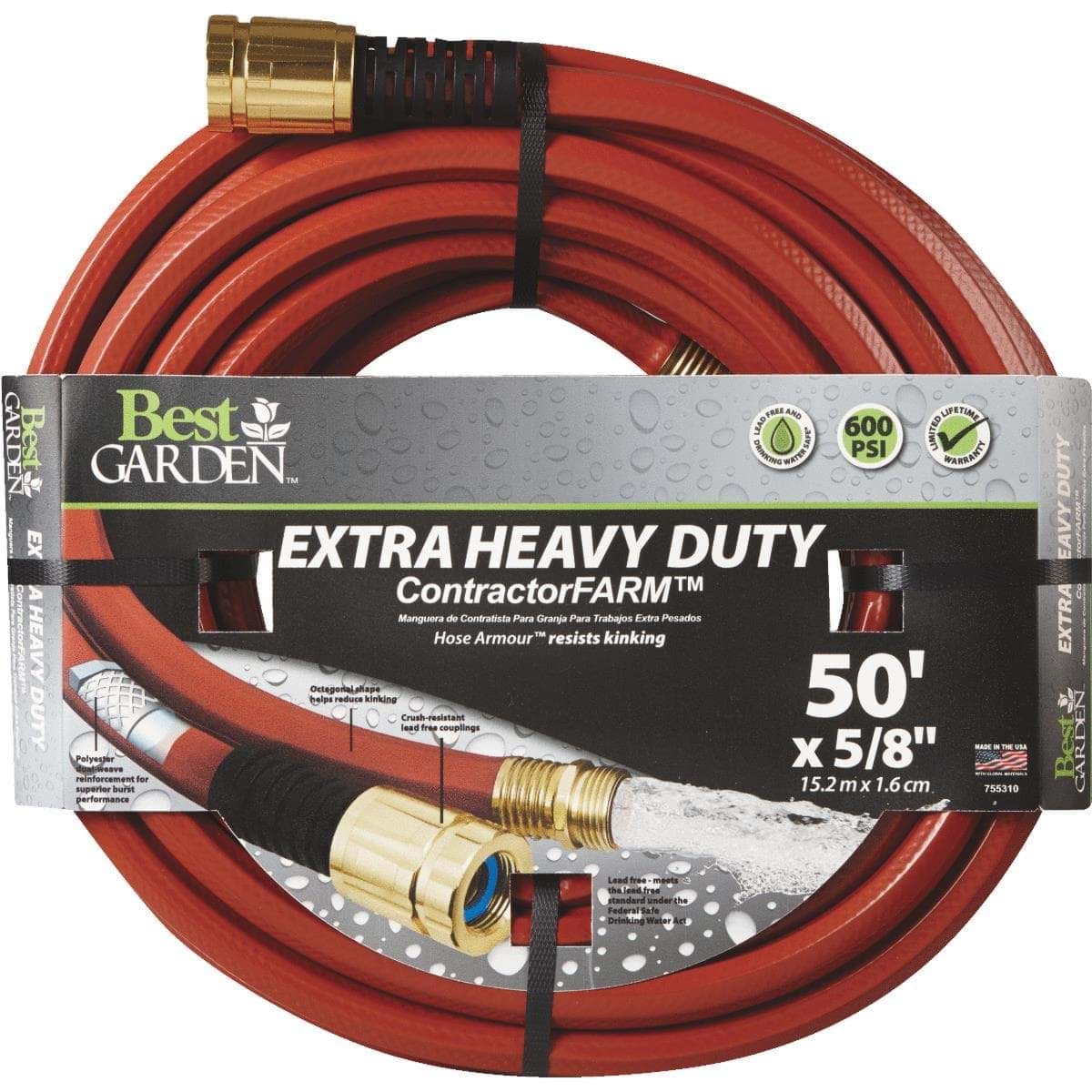 Picture of Best Garden Contractor Hose - 50'