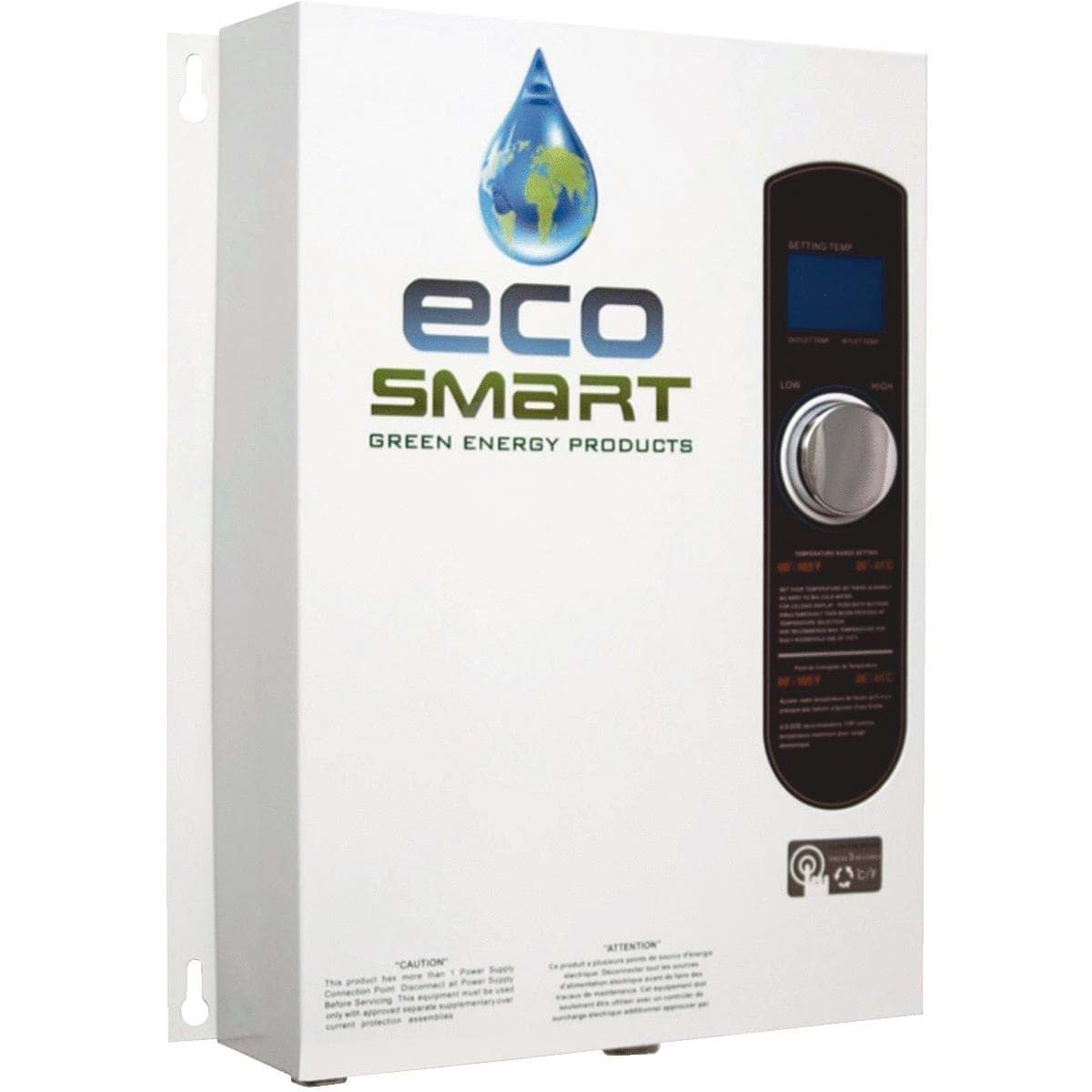 Picture of EcoSMART 240V Single Phase 18kW Electric Tankless Water Heater