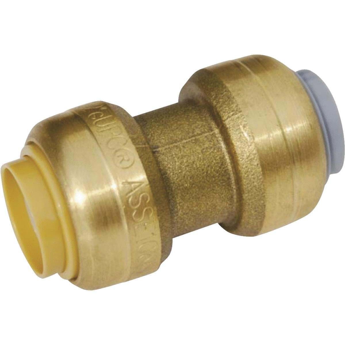 Picture of SharkBite Push-to-Connect Polybutylene Conversion Coupling - 1/2" x 1/2"