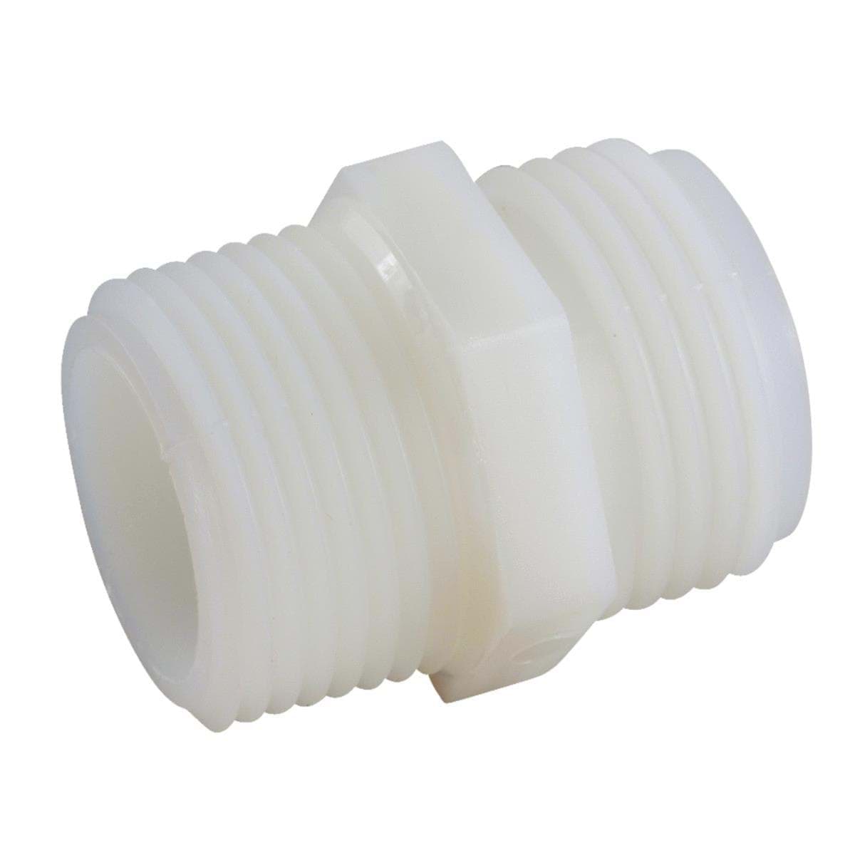 Picture of Anderson Metals Nylon Hose Adapter x M.I.P. Adapter - 3/4" Hose x 1/2" MIP