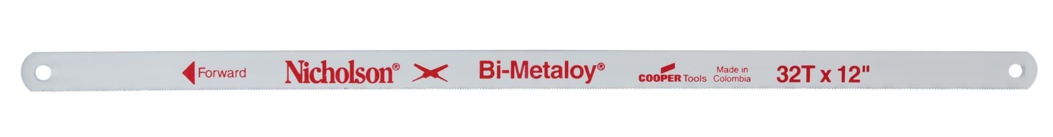 Picture of Hacksaw Blade Bi-Metal Nicholson – 10”x18tooth