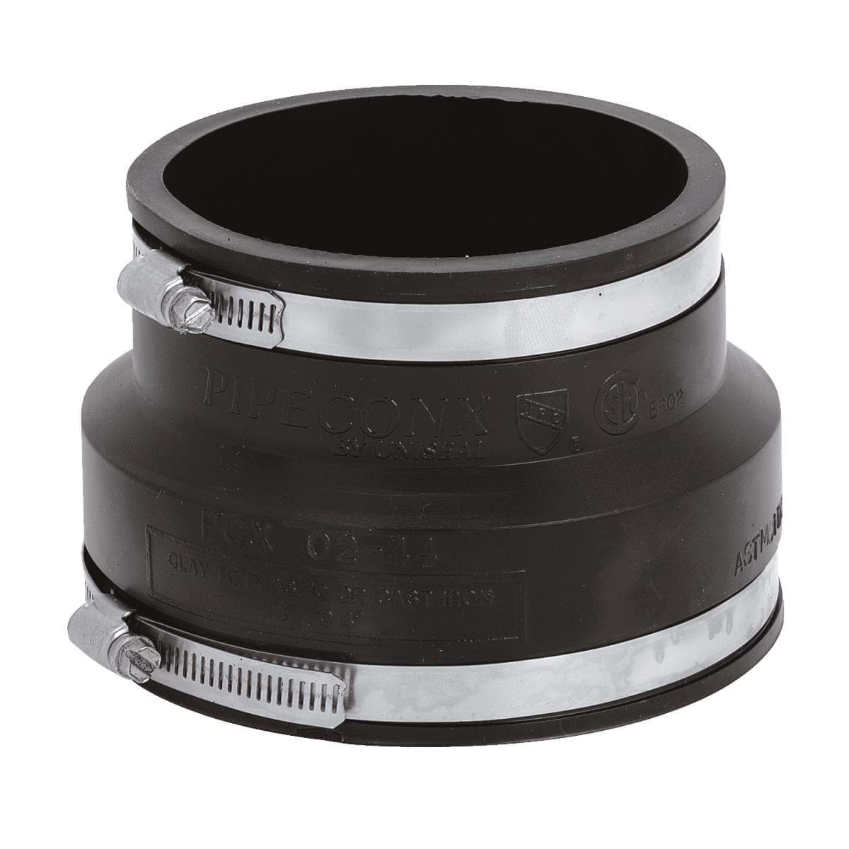 Picture of Fernco Reducing Flexible Coupling - 4" x 4"