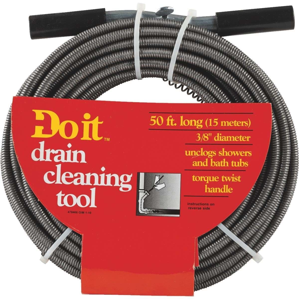 Picture of Do it Drain Auger Cleaning Tool - 3/8" x 50'