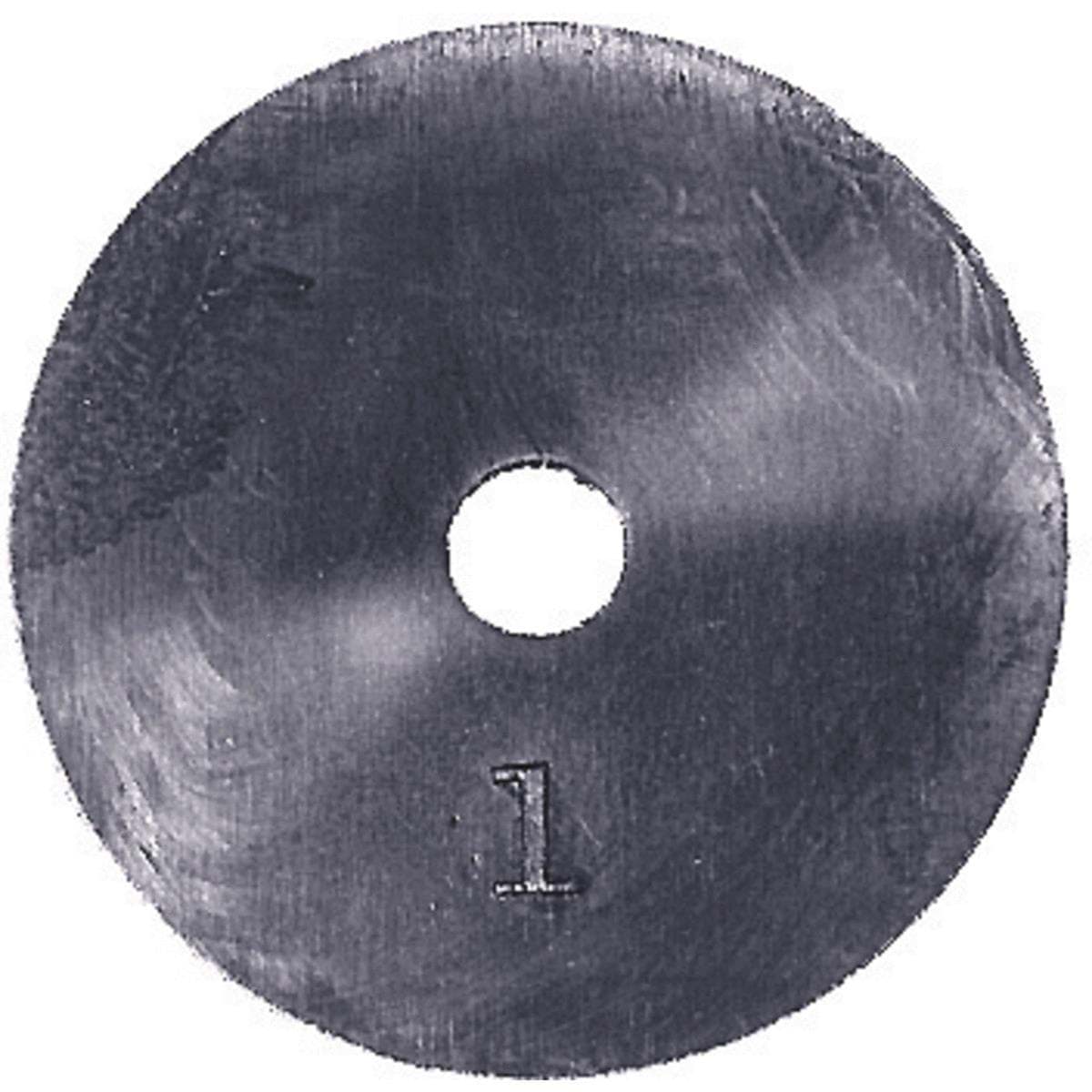 Picture of Danco Flat Faucet Washer Black Neoprene Rubber - 1-1/8" OD