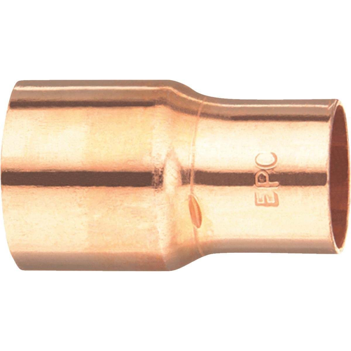 Picture of Elkhart Reducing Copper Coupling with Stop - 1/2" x 3/8"