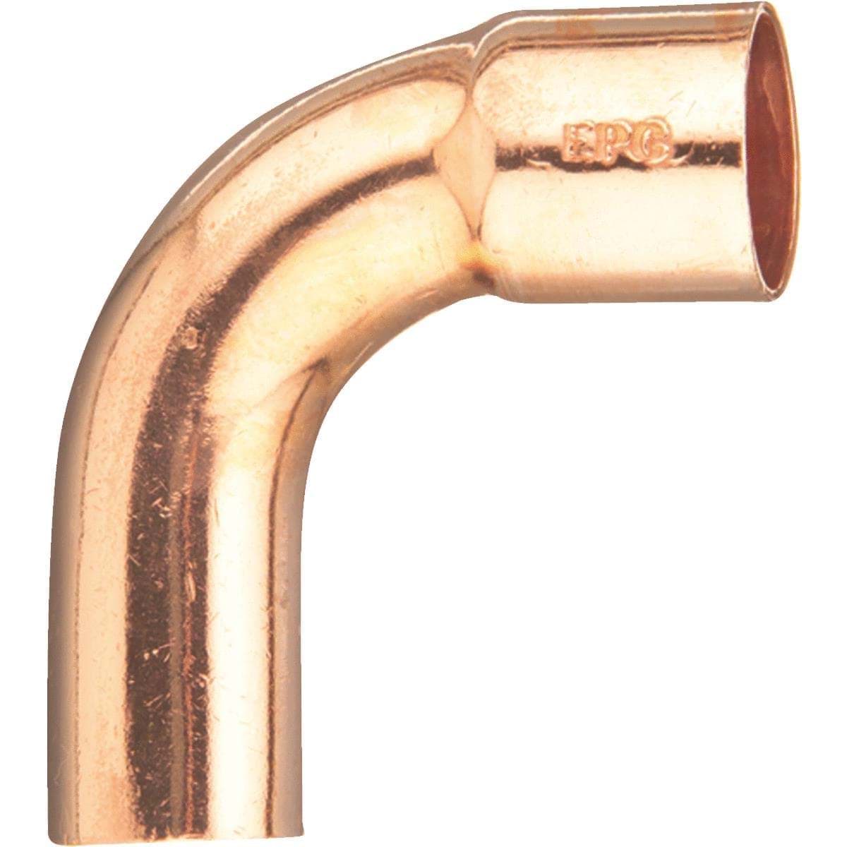 Picture of Elkhart 90 Degree Street Copper Elbow - Long Turn - 1/2"