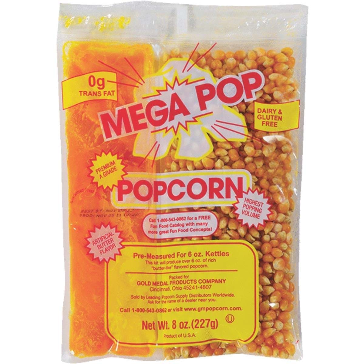 Picture of Gold Medal Mega Pop Popcorn Kit