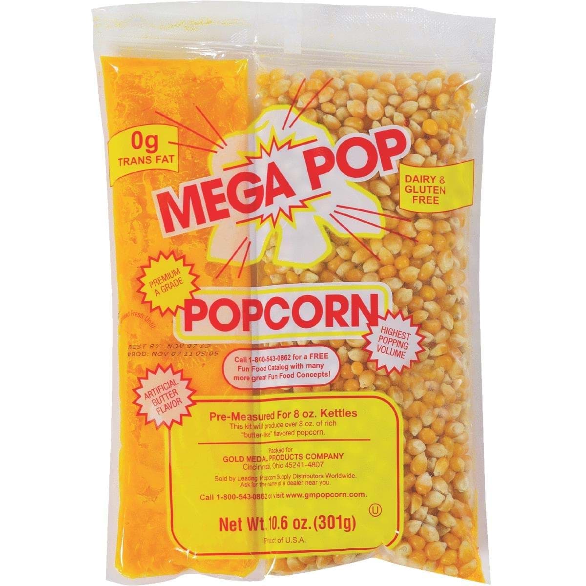 Picture of Gold Medal Mega Pop Popcorn Kit