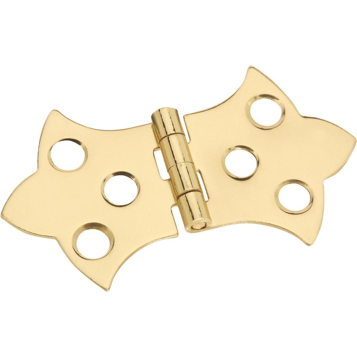 Picture of National Miniature Brass Decorative Hinge
