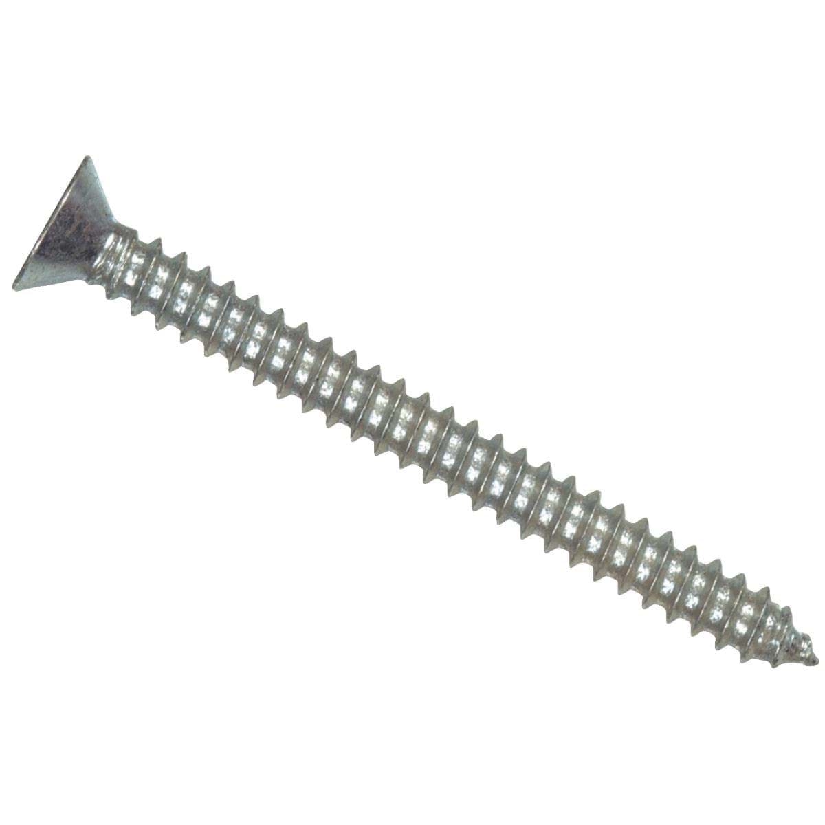 Picture of Hillman The Fastener Center Phillips Flat Head Stainless Steel Sheet Metal Screw - #10x1-1/2"